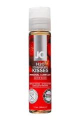 Смазка с ароматом клубники JO Flavored Strawberry Kiss - 30 мл.