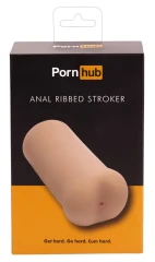 Мастурбатор-анус Anal Ribbed Stroker с рёбрышками внутри тоннеля