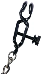 Цепочка с зажимами на соски и с подвеской-утяжелителем Nipple Weights